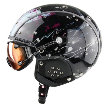 Kask narciarski CASCO SP-3 Splatter Icy Fem L