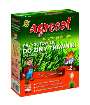Jesienny nawóz do trawników 1,2kg Agrecol