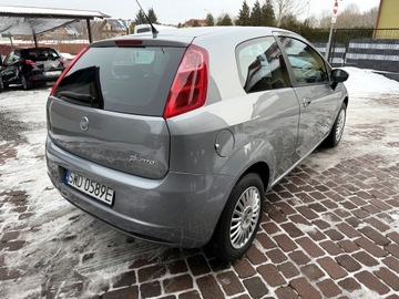 Fiat Punto Grande Punto Hatchback 5d 1.2 8v 65KM 2007 Fiat Grande Punto Tylko 166tyśkm! KLIMA 1.2B 8V 3DRZWI 2007 ZADBANY Dynamic, zdjęcie 3