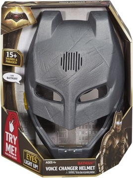 Batman MASKA Hełm ZMIENIA GŁOS Świeci DHY31 Mattel