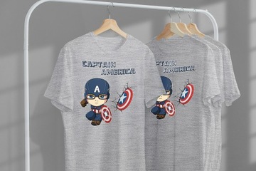 KOSZULKA T-SHIRT CAPTAIN AMERICA MARVEL 3XL JAKOŚĆ