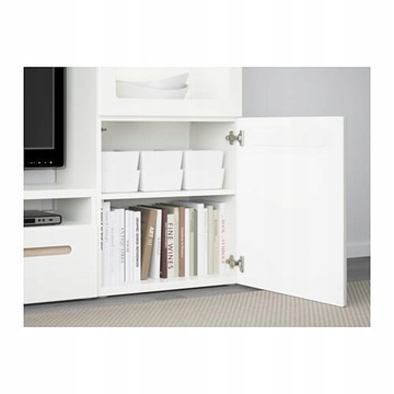 ИКЕА КУГГИС Коробка с крышкой белый 18х26х8 см