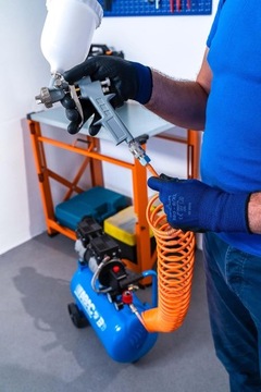 ПИСТОЛЕТ ДЛЯ ПОКРАСКИ С БАКОМ 600 МЛ, сопло 1,5 ММ