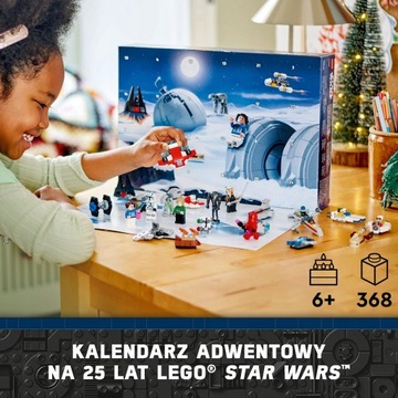LEGO STAR WARS 75395 Адвент-календарь на 2024 год в подарок