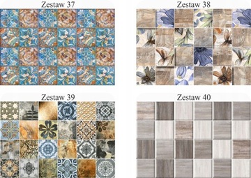 Настенные наклейки плитка плитка 30x30 см.