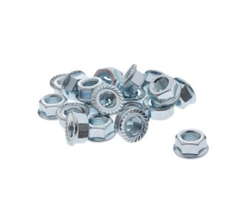 NAKRĘTKA OSI KOŁA M8 X 1 ROWEROWA 20 SZT