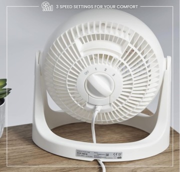 Настольный вентилятор Woozoo PCF-HE18 Белый