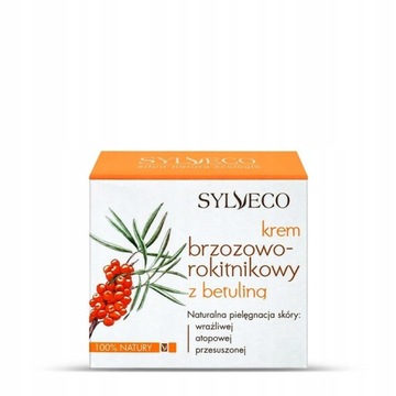 Krem brzozowo-rokitnikowy z betuliną dla cery dojrzałej naczynkowej SYLVECO