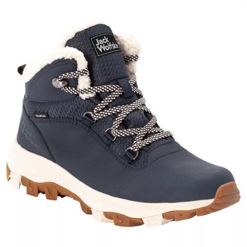 DAMSKIE BUTY ZIMOWE JACK WOLFSKIN TREKKINGOWE OCIEPLANE NIEPRZEMAKALNE 40,5