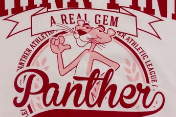 Bluza damska dla kobiety bez kaptura Różowa Pantera Pink Panther XXL Nadruk