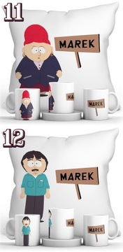 НАБОР «ЮЖНЫЙ ПАРК» КРУЖКА + ПОДУШКА + ИМЯ