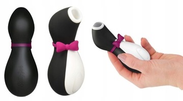 ОРИГИНАЛЬНЫЙ ВОЗДУШНЫЙ МАССАЖЕР PENGUIN ВИБРАТОР С ВСАСЫВАЮЩИМ МОЩНЫМ ОРГАЗМОМ