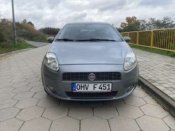Fiat Punto Grande Punto Hatchback 5d 1.2 8v 65KM 2010 Fiat Grande Punto Opłacony Benzyna Klima, zdjęcie 1