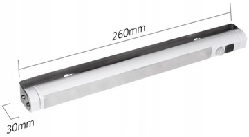 ЛАМПА ПОД ШКАФОМ 9 СВЕТОДИОДОВ PIR СВЕТОДИОДНЫЙ ДАТЧИК ДВИЖЕНИЯ