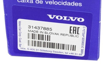 HLAVICE PÁKY ŘAZENÍ 6 MANUÁLNÍ PODSVĚTLENÁ VOLVO OE