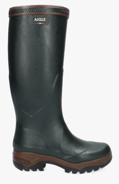 AIGLE MĘSKIE KALOSZE WSUWANE KHAKI GUMOWE 41 1Ż7M