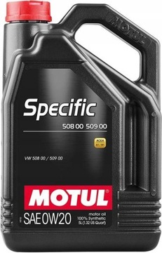 5L OLEJ MOTUL 0w20 VW 508.00 509.00 Acea A1 B5 C5