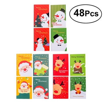 Notatnik świąteczny Snowman Notes 48 szt