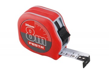 MIARA ZWIJANA TAŚMA MIERNICZA METR PROFI 8m/25mm