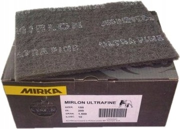 MIRKA WŁÓKNINA ŚCIERNA SZARA GRANULACJA 1500 2 SZT