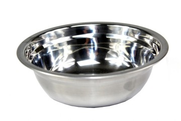 MISKA MISECZKA METALOWA NIERDZEWNA 21cm MI13