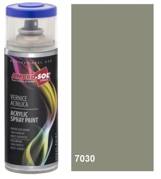 Uni. lakier akrylowy 400ml SZARY KAMIENNY RAL7030