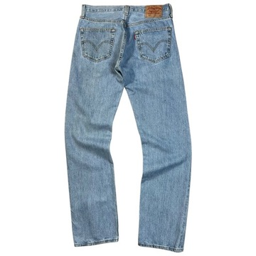 Spodnie Jeansowe LEVIS 501 32x34 Dżins Denim Męskie Proste Straight