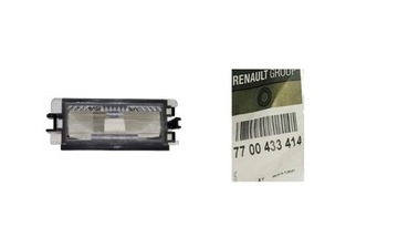 DACIA SANDERO 08- LAMPA TABULKY SPZ OE
