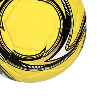 Футбольные игрушки из мягкой искусственной кожи, износостойкие, размер 8 дюймов, желтый футбол
