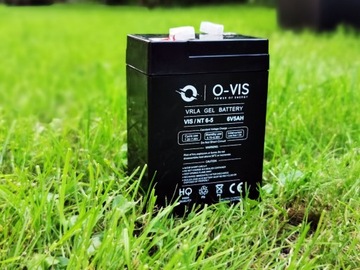 Гелевая батарея GEL 6V 5AH Необслуживаемая POWERFUL KASA OVIS GEL размер 4,5ah