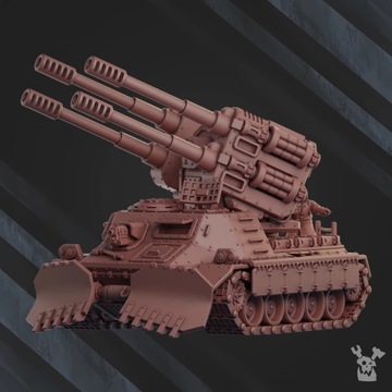 Anti-aircraft cannon Ural Lynx UL-87 DakkaDakkaSto