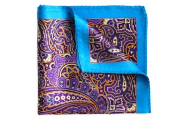 Poszetka Jedwabna French Violet