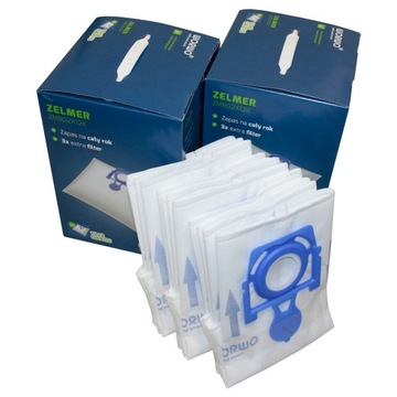 24 мешка для пылесоса ZELMER ODYSSEY 49.4000 ZMB02K