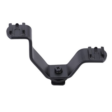 Двойной монтажный кронштейн Hot Shoe V для видеоламп