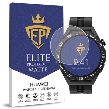 8w1 SZKŁO 5D MATOWE DO HUAWEI WATCH GT 3 SE 46MM HYBRYDOWE BRAK ODCISKÓW