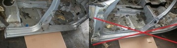CWIARTKA PROG PRAWY RENAULT MEGANE I 1 HB