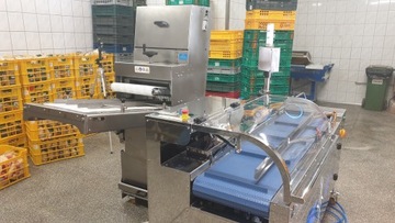 Линия для резки и упаковки хлеба, хлеборезка, упаковочная машина