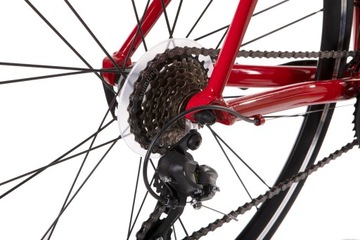 Мужской шоссейный велосипед INDIANA Racing 28 дюймов, красный