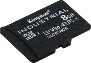 KINGSTON 8 ГБ microSDHC C10 UHS U3 V30 A1 100 МБ