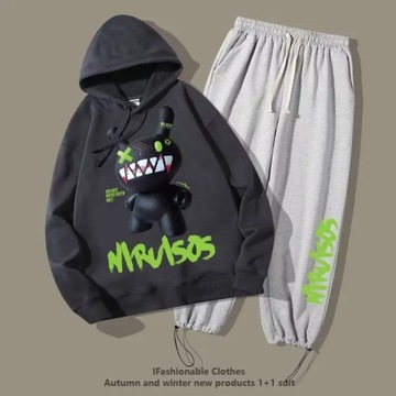 Spring Autumn Men's Tracksuit Oversized Men Clothe