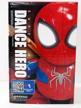 Танцующий робот SPIDERMAN LED Музыка интерактивная