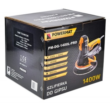 ШЛИФОВКА ДЛЯ ШТУКАТУРКИ 1400ВТ LED PM PRO