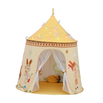 Детская игровая палатка Креативная забавная палатка-замок Дети играют с ярким светом