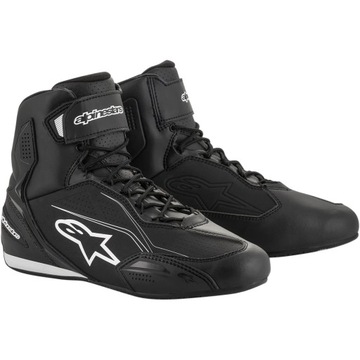 ALPINESTARS FASTER-3 NISKIE BUTY MOTOCYKLOWE TURYSTYCZNE MĘSKIE CZARNE 43
