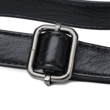 ЧЕРНАЯ ЖЕНСКАЯ СУМКА НА МОЛНИИ, ИСКУССТВЕННАЯ КОЖА