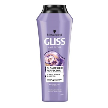 Gliss szampon do naturalnych farbowanych lub rozjaśnianych blond włosów 250