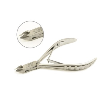 LEXWO Cążki do skórek 138-3mm Srebrne