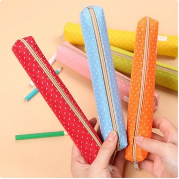 ЧЕХОЛ ДЛЯ РУЧКИ/ПЕНЛА, ШАРИКОВАЯ РУЧКА - ОРАНЖЕВЫЙ, НА МОЛНИИ