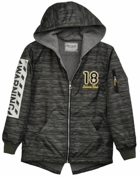 18 Kurtka khaki przejściowa PARKA Wiosna/Jesień lekko ocieplana r 122/128
