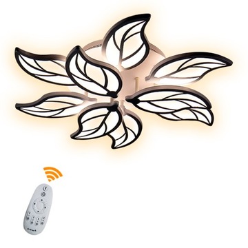 Lampa sufitowa nowoczesna LED 54W ściemniana